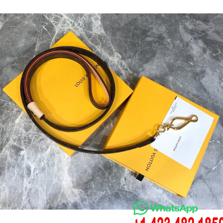 Louis Vuitton Cinturón Baxter Pm Hardware Dorado Lona Monograma Colección Otoño/invierno 2020 M58055, Marrón