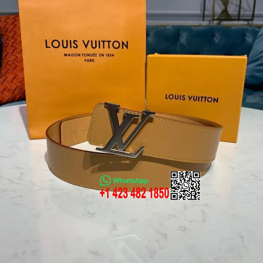 Louis Vuitton σχήμα 40 ζώνη άνοιξη/καλοκαίρι 2020 συλλογή M0151v, μπεζ