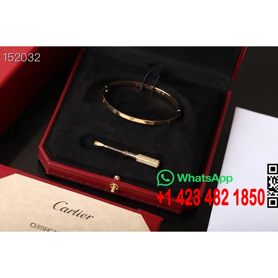 Cartier Skinny Love Bracelet, Yellow Gold