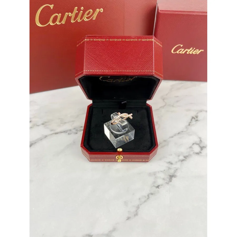 Cartier Ballerinring Vår/sommar 2020 Kollektion, Rosa Guld