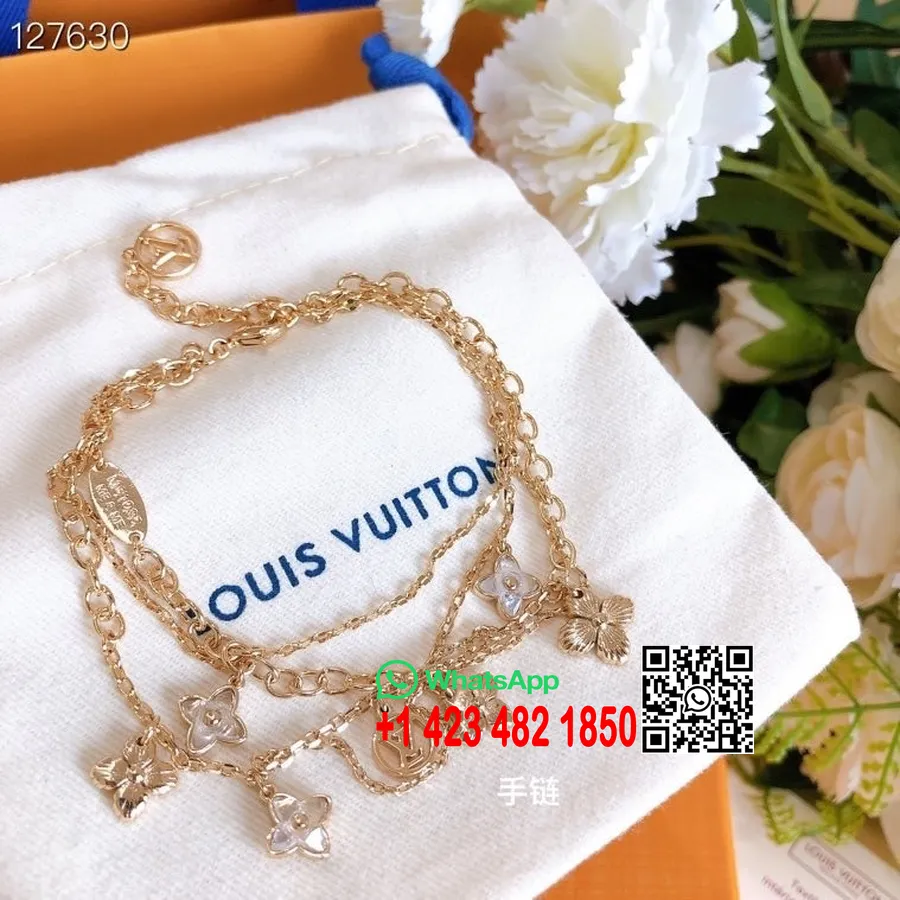 Pulseira Louis Vuitton Coleção Outono/inverno 2020 127630, Ouro