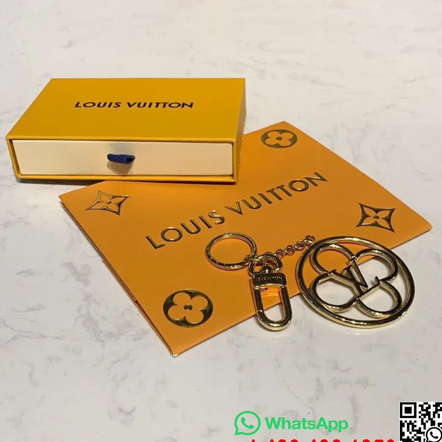 Louis Vuitton Facete Monogram Kolye Ilkbahar/yaz 2020 Koleksiyonu M65216, Altın