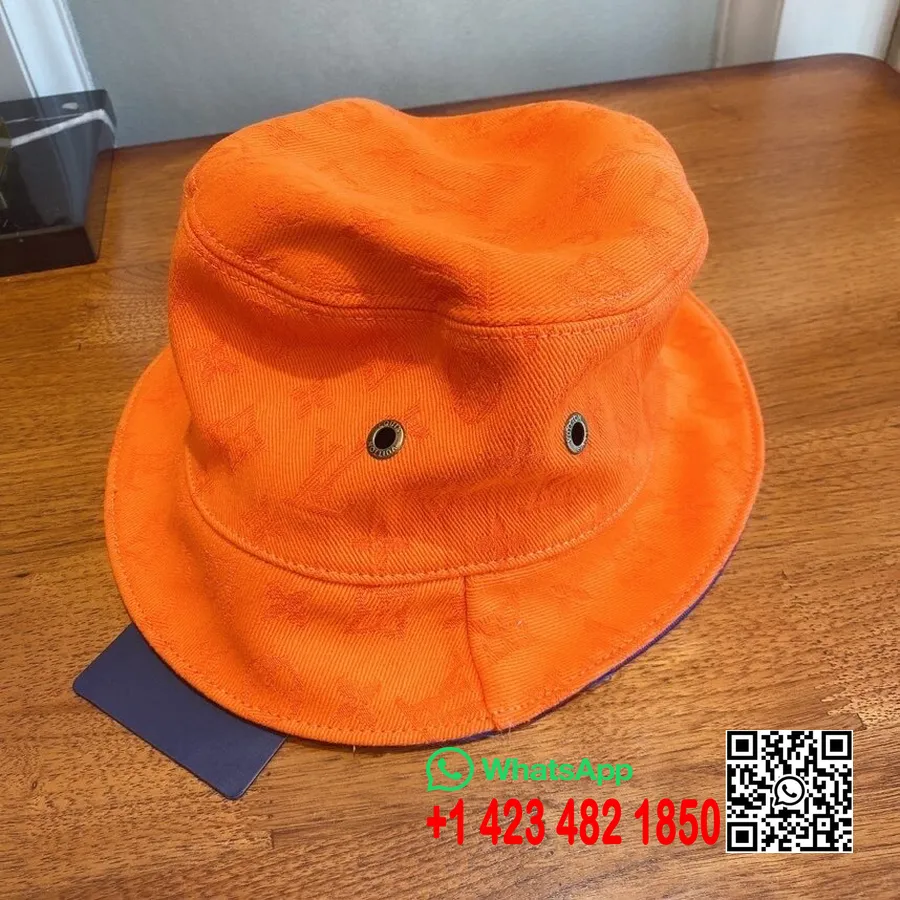 Cappello Da Pescatore Louis Vuitton Collezione Primavera/estate 2020, Arancione