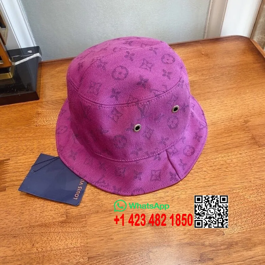 Cappello Da Pescatore Louis Vuitton Monogram Collezione Primavera/estate 2020, Viola