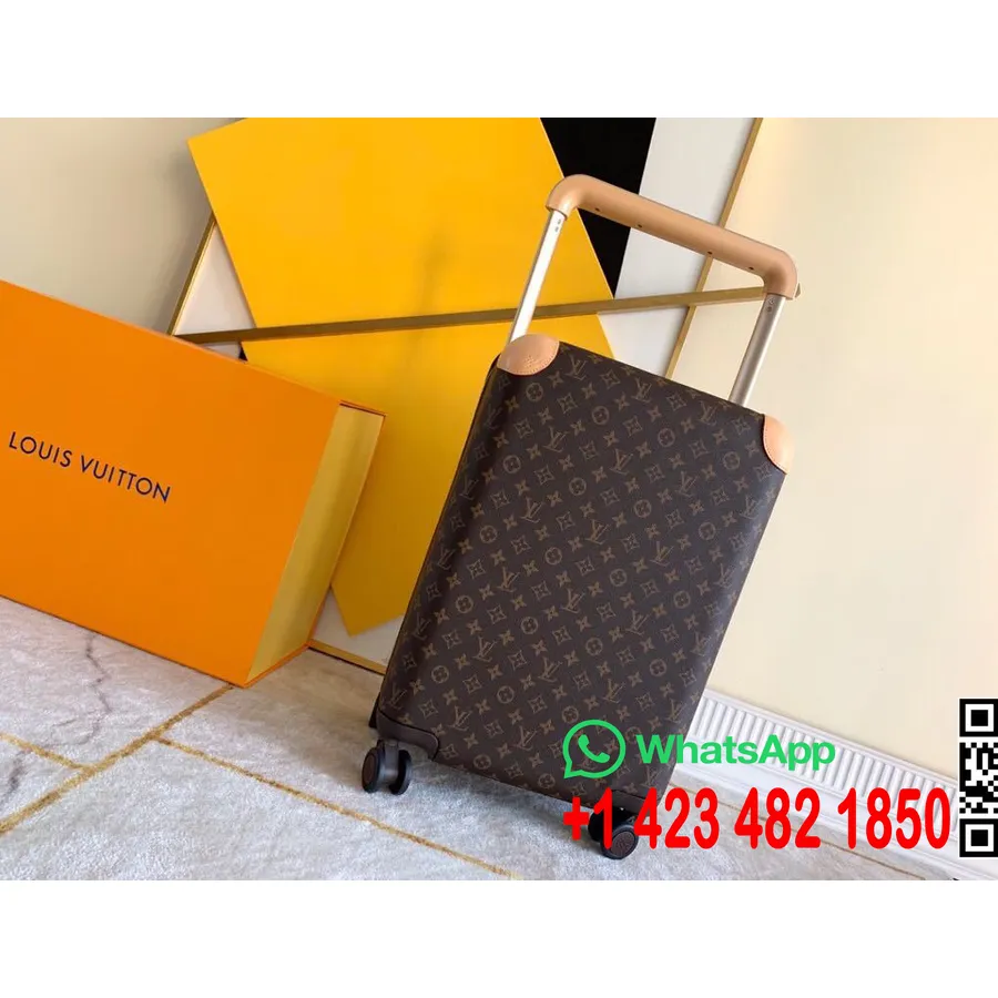 Louis Vuitton Horizon 55 Trolley Portabagagli Tela Monogram Collezione Primavera/estate 2019 M23203, Marrone