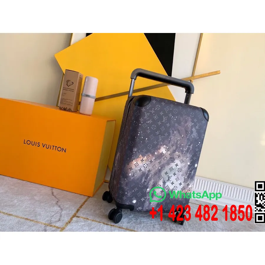 Louis Vuitton Horizon 55 Trolley Portabagagli Monogram Galaxy Tela Collezione Primavera/estate 2019 M44179, Nero