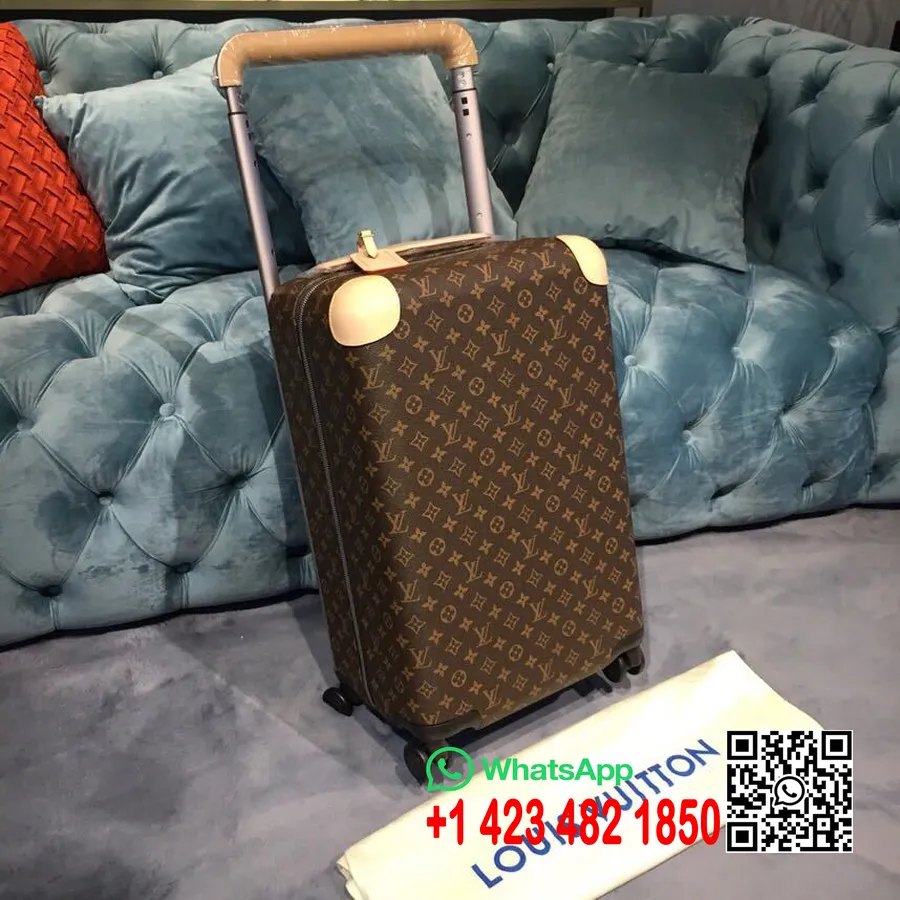 Louis Vuitton Horizon 55 Trolley Portabagagli Tela Monogram Collezione Primavera/estate 2019 M23203, Marrone