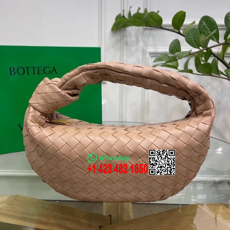 Bottega Veneta Jodie Válltáska 36cm 600261 Báránybőr/borjúbőr 2022 Tavaszi/nyári Kollekció, Karamell