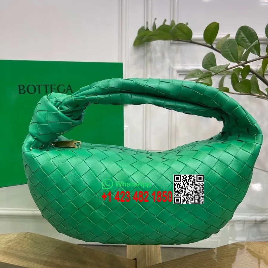 Bottega Veneta Jodie Válltáska 36cm 600261 Báránybőr/borjúbőr 2022 Tavaszi/nyári Kollekció, Papagáj