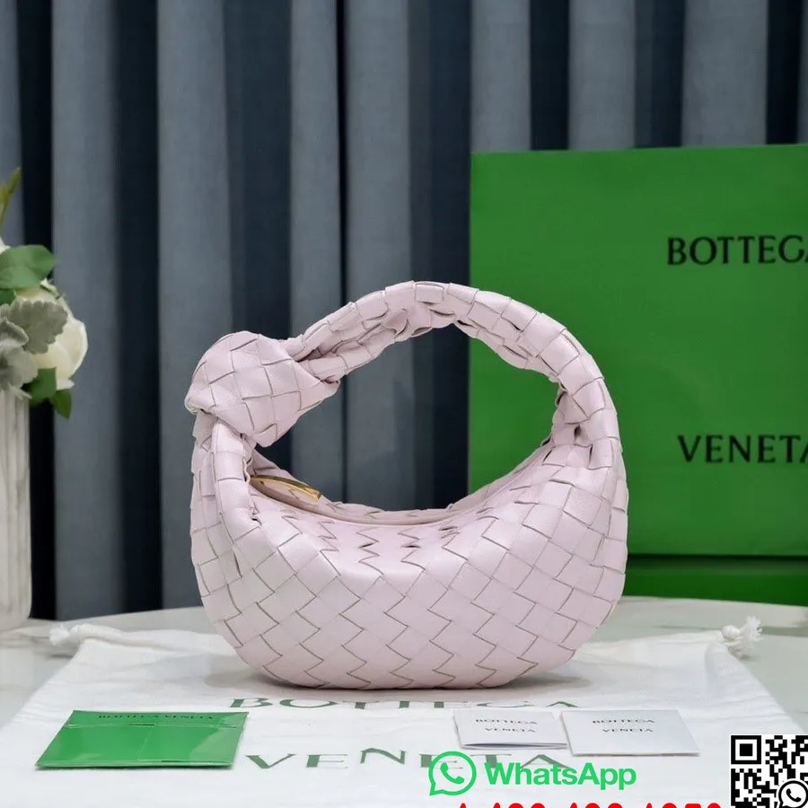 Bottega Veneta Mini Taška Přes Rameno Jodie 23cm 651876 Jehněčí/telecí Kůže Kolekce Jaro/léto 2022, Blaženě Vyprané