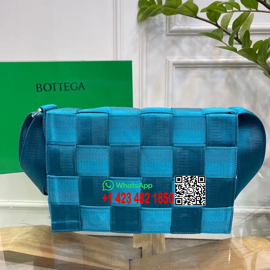 Bottega Veneta Webbing Cross Body Väska 30cm 8483 Polypropen Vår/sommar 2022 Kollektion, Blaster