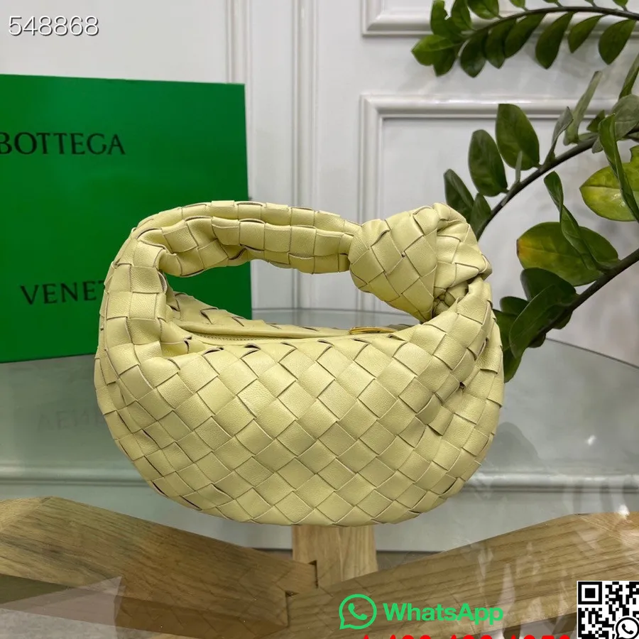 Bottega Veneta Mini Jodie Válltáska 28cm 651876 Báránybőr/borjúbőr 2021 Tavaszi/nyári Kollekció, Boglárka