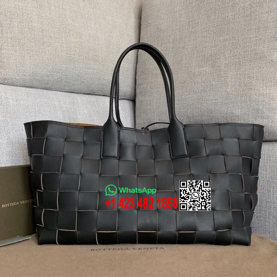 Bottega Veneta Arco Mulepose 50 Cm Kalveskind 2020 Forår/sommer Kollektion, Sort