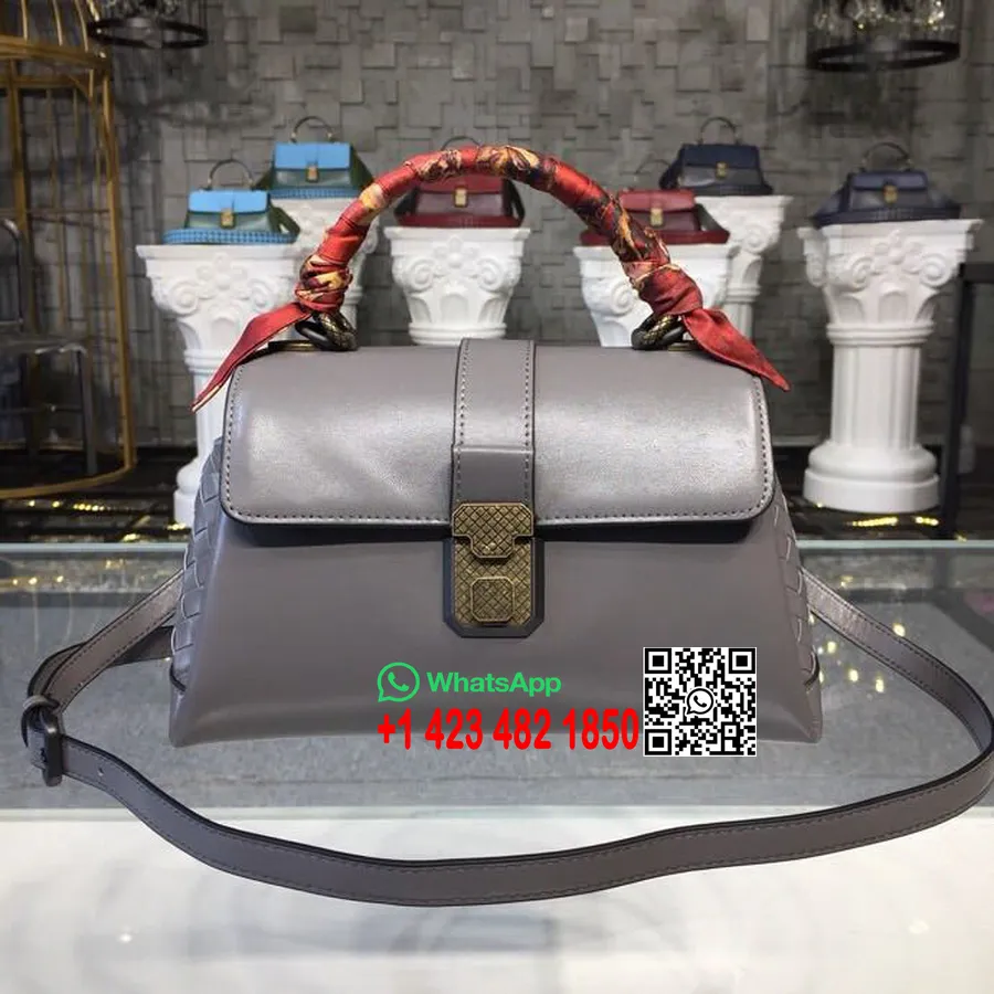 Bottega Veneta Mini Piazza Taška Na Hornú Rukoväť 25 Cm Koža Napa Zlatý Hardvér Kolekcia Jeseň/zima 2019, Oceľ