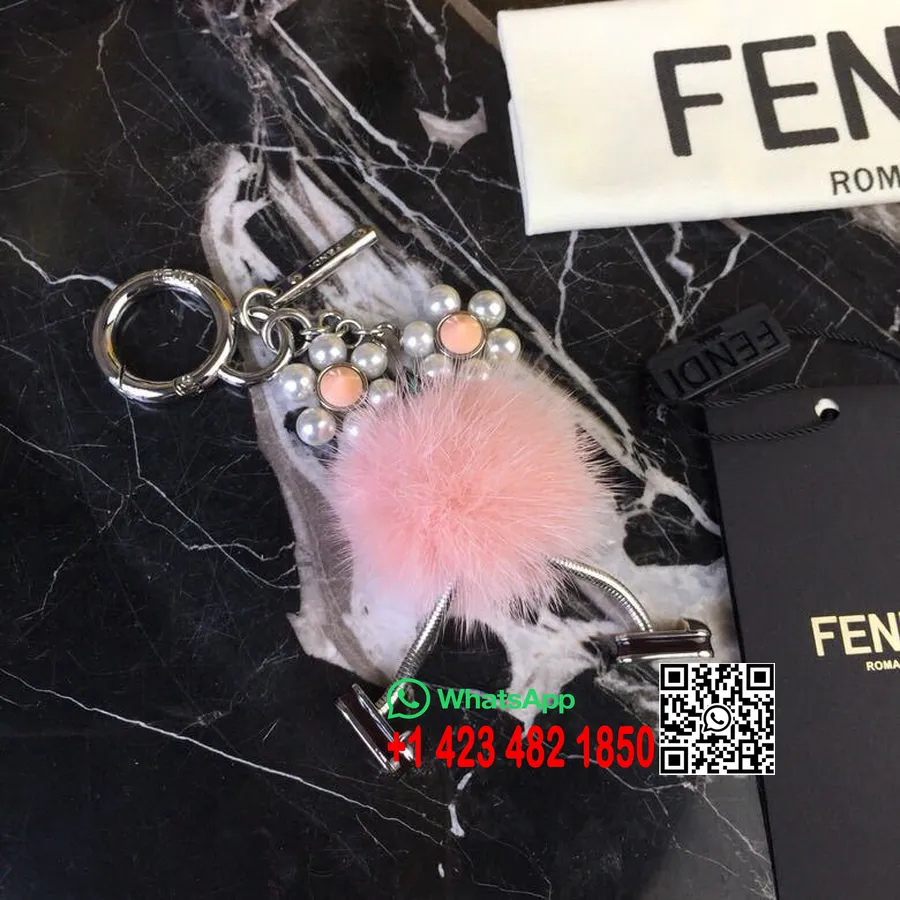 Fendi Chick Bag Charm συλλογή άνοιξη/καλοκαίρι 2018 απαλό ροζ