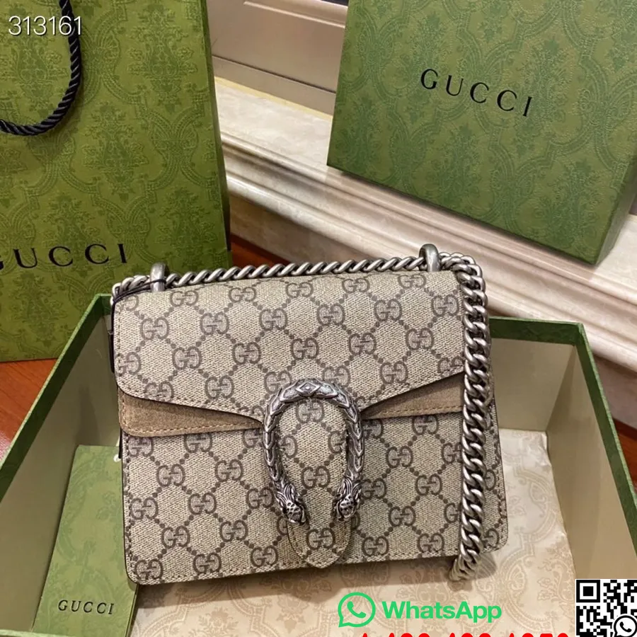 Gucci Dionysus Umhängetasche 20 Cm 421970 Kalbsleder Frühjahr/sommer 2022 Kollektion, Beige