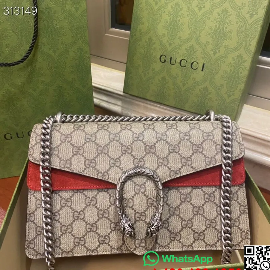 Gucci Dionysus Umhängetasche 28 Cm 400249 Kalbsleder Frühjahr/sommer 2022 Kollektion, Rot