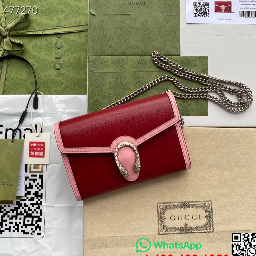 Gucci Ophidia Web Torba Za Rame 20 Cm 401231 Teleća Koža Kolekcija Proljeće/ljeto 2021., Bordo/roza