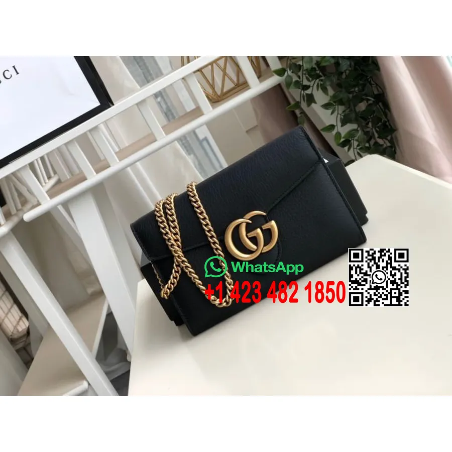 Gucci WOC Dionysus Shoulder Bag 20cm Calfskin Leather Spring/Summer 2020 Collection, Black