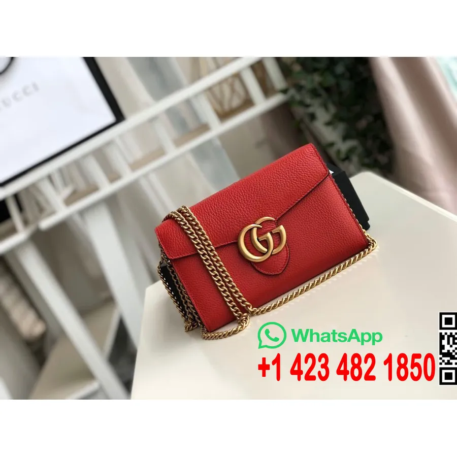 Gucci Woc Dionysus Válltáska 20 Cm-es Borjúbőr 2020 Tavaszi/nyári Kollekció, Piros