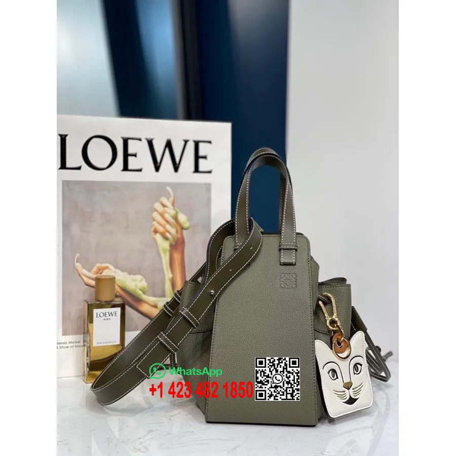 Loewe Bolso Hamaca Con Cordón 26cm 66032 Piel De Becerro Colección Primavera/verano 2022, Beige