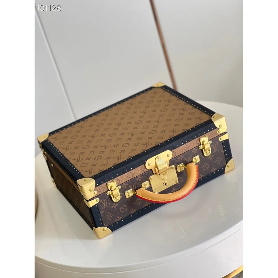 Louis Vuitton Alzer 40cm Bagāžas Kastes Monogramma Reverss Audekls/monogrammas Audekls Rudens/ziema 2022 Kolekcija M42800, Brūns