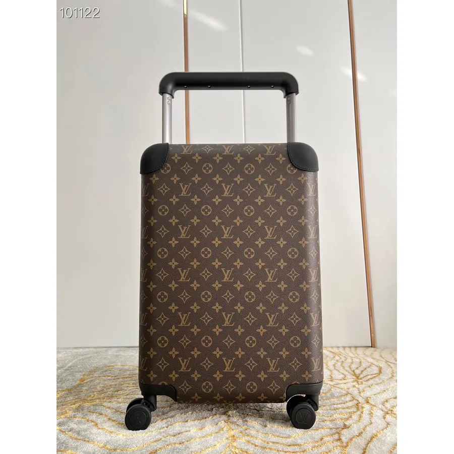 Louis Vuitton Horizon 55 Bagāžas Ratiņi Monogramma Canvas Rudens/ziema 2022 Kolekcija M20294, Melna