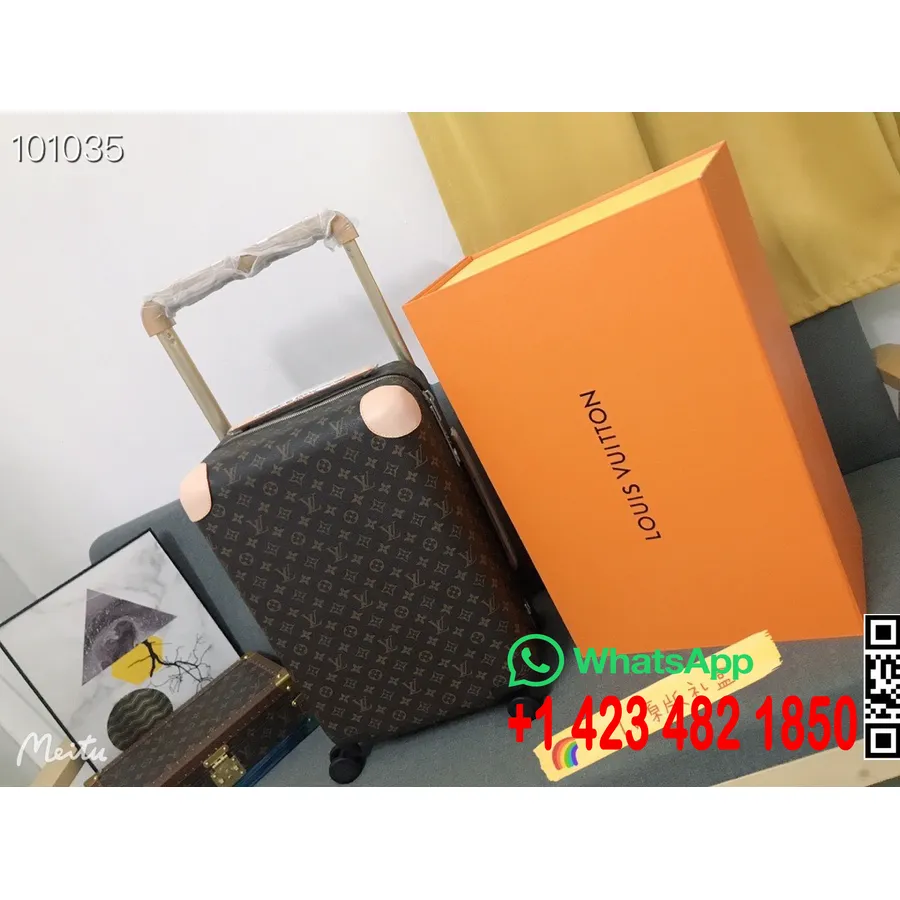 Louis Vuitton Horizon 55 Gepäcktrolley Monogram Canvas Herbst/Winter 2022 Kollektion M23203, Braun