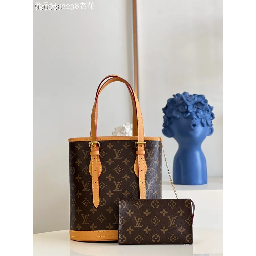 Louis Vuitton Kolekcija Torba 23cm Monogram Platnena Koža Kolekcija Proljeće/ljeto 2022 M42238, Smeđa