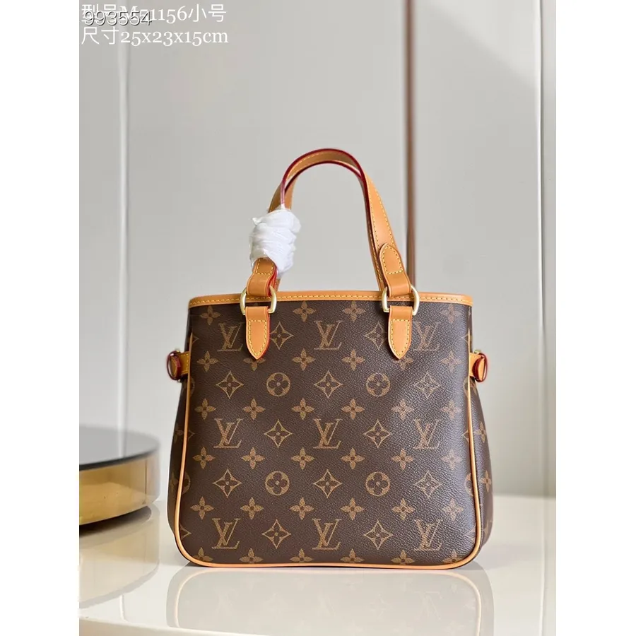 Louis Vuitton Batignolles çanta 25cm Monogram Kanvas Deri Ilkbahar/yaz 2022 Koleksiyonu M51156, Kahverengi