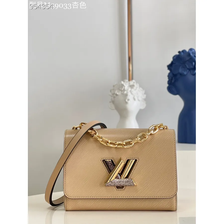 Louis Vuitton Sädelev Lukk Metallik Twist Mm Kott 23cm Epi Canvas Nahk Kevad/suvi 2022 Kollektsioon M59033, Galet