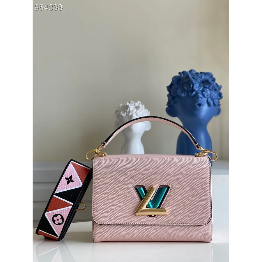 Louis Vuitton Karakoram Twist Mm Väska 23cm Epi Canvas Läder Vår/sommar 2022 Kollektion M50282, Rosa