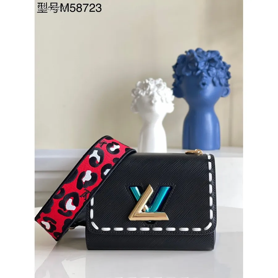 Louis Vuitton Wild At Heart Twist Pm Kott 20cm Epi Canvas Nahk Kevad/suvi 2022 Kollektsioon M58723, Must