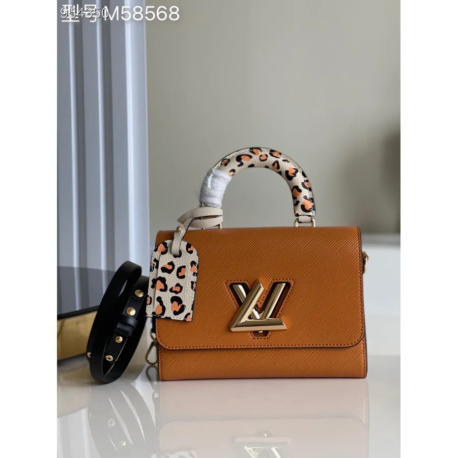 Louis Vuitton Wild At Heart Twist Mm Väska 23cm Epi Canvas Läder Vår/sommar 2022 Kollektion M58546, Karamell