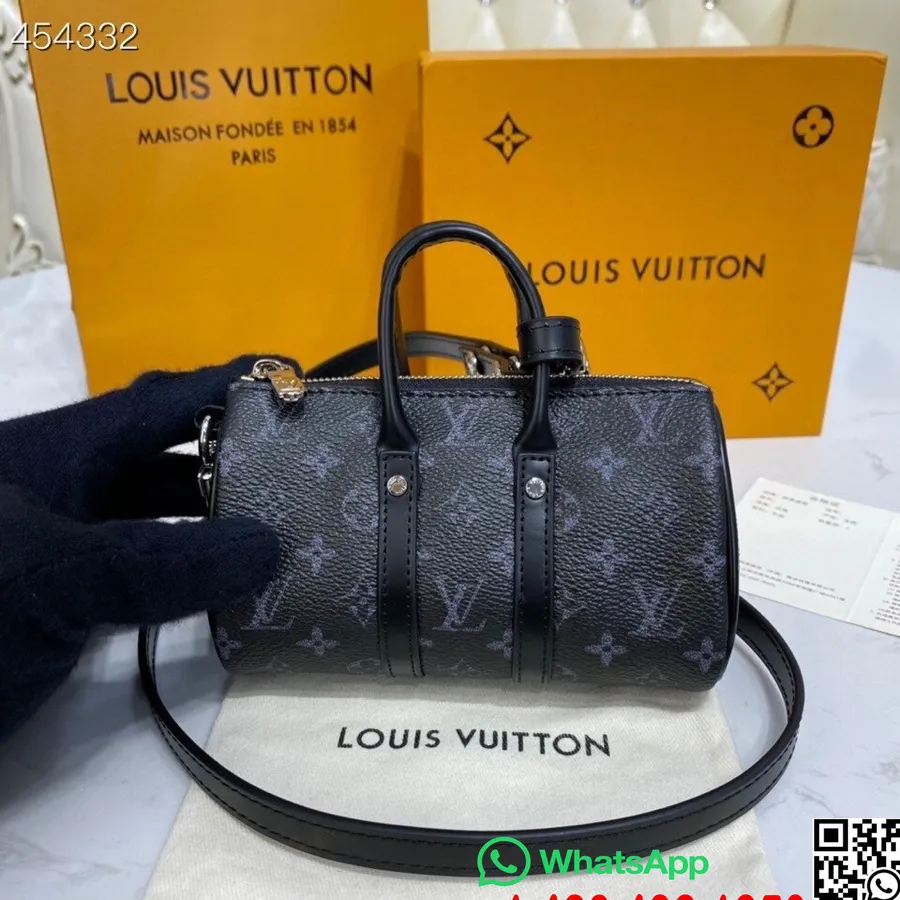 Louis Vuitton Mini Taška 11cm Monogram Plátno Kolekcia Jar/leto 2021 M45679, čierna