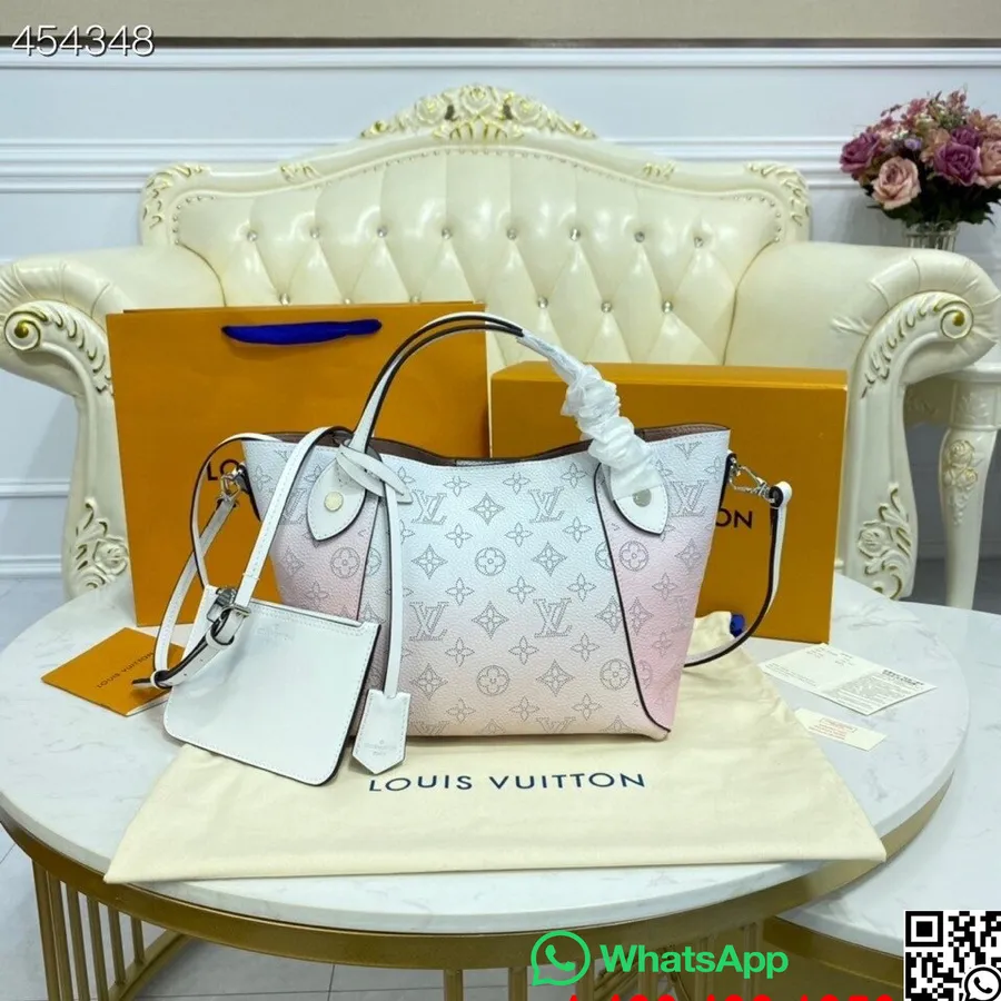 Louis Vuitton Hina Pm Bolsa 22cm Couro De Bezerro Mahina Coleção Primavera/verão 2021 M57858, Gradiente Rosa