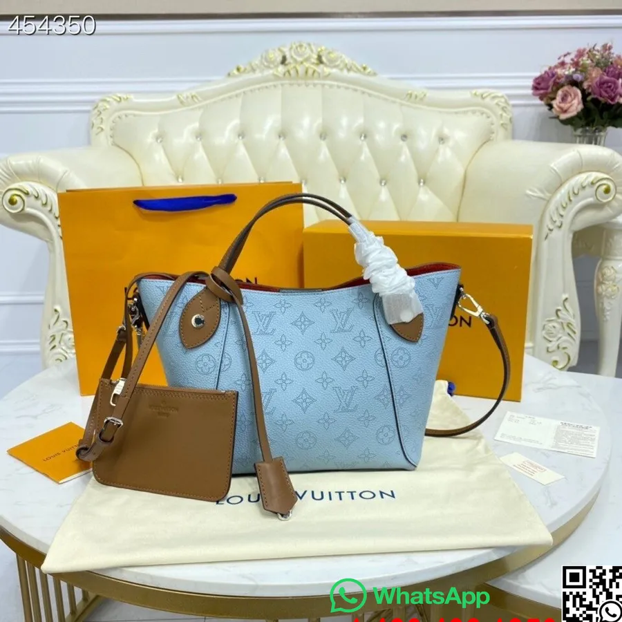 Louis Vuitton Hina Pm Bolsa 22cm Couro De Bezerro Mahina Coleção Primavera/verão 2021 M52975, Azul