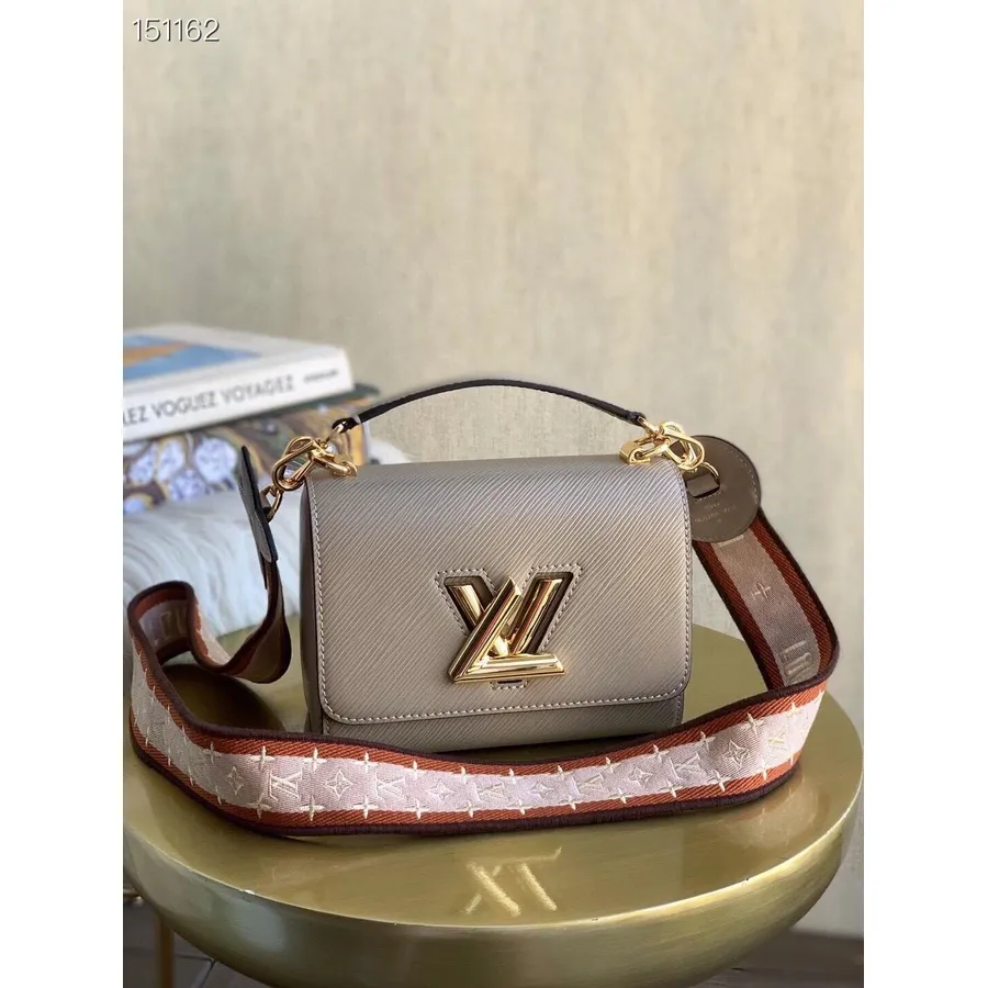 Louis Vuitton Twist Pm Bag 20cm Epi Canvas Høst/vinter 2020 Kolleksjon M57049, Galet