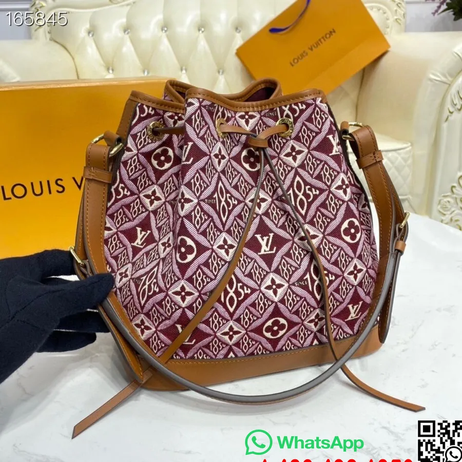 Louis Vuitton Since 1854 Petite Neo Torba 24 Cm Jacquard Since 1854 Tekstilno Platno Kolekcija Jesen/zima 2020 M57154, Bordeaux