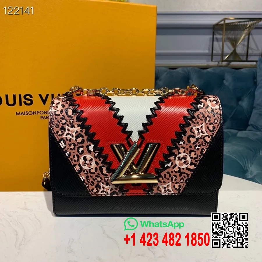 Sac Louis Vuitton Jungle Twist 23cm Toile épi Collection Printemps/été 2020 M53926, Noir