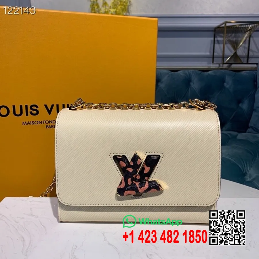 Sac Louis Vuitton Jungle Twist 23cm Toile épi Collection Printemps/été 2020 M53928, Crème