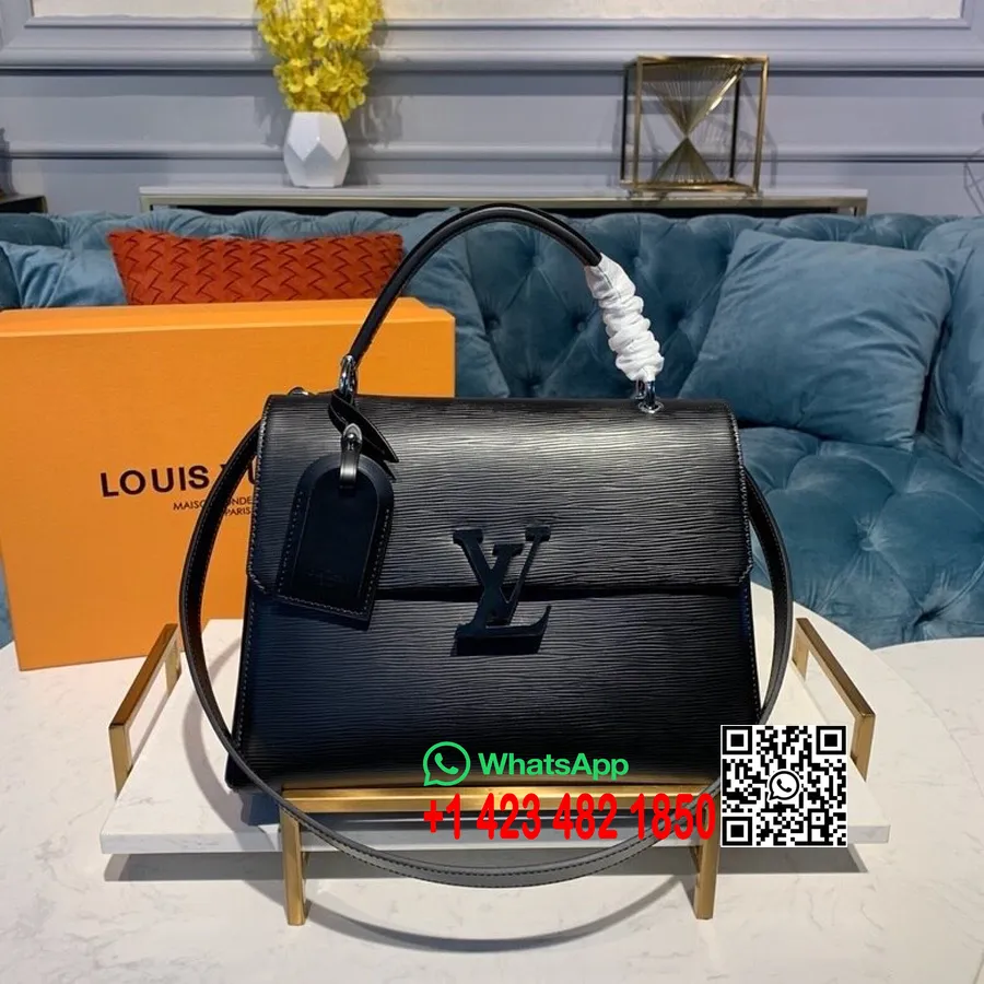 Sac Louis Vuitton Grenelle 30cm Toile épi Collection Automne/hiver 2019 M53695, Noir