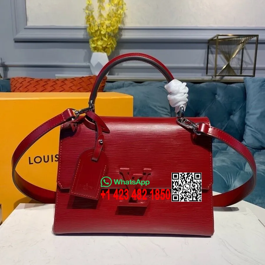 Bolsa Louis Vuitton Grenelle 26cm Epi Canvas Coleção Outono/inverno 2019 M53695, Vinho