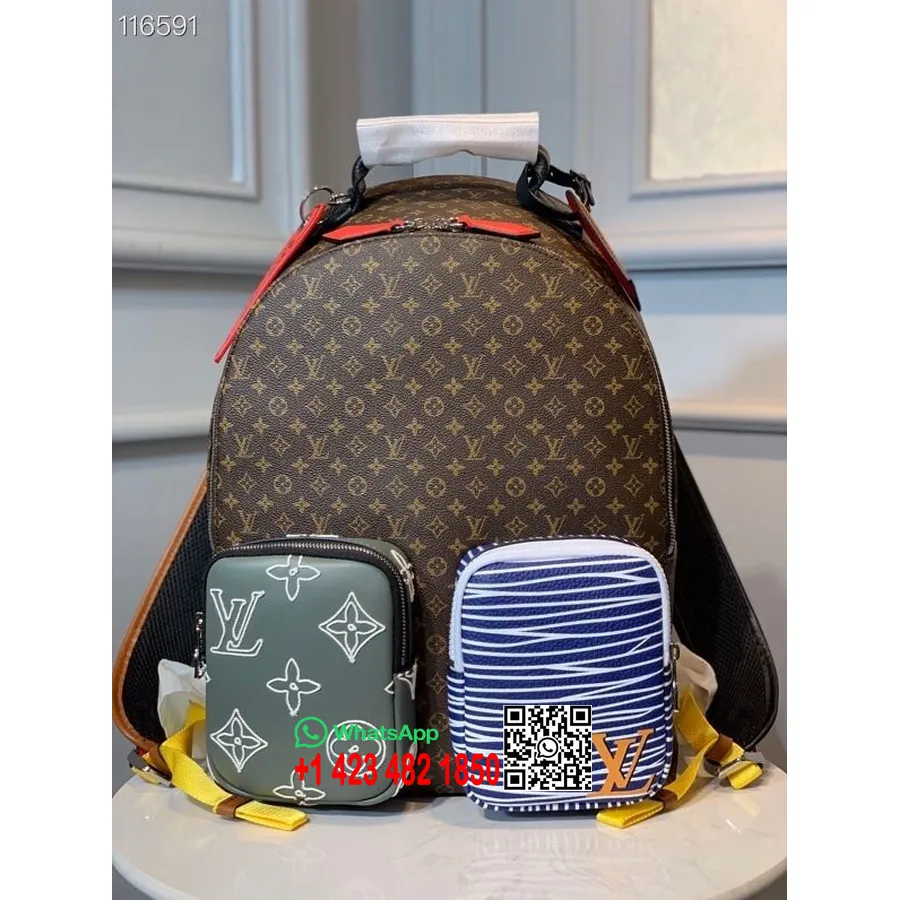 Louis Vuitton Backpack 42cm Monogram Canvas Spring/Summer 2020 Collection M56851, Brown