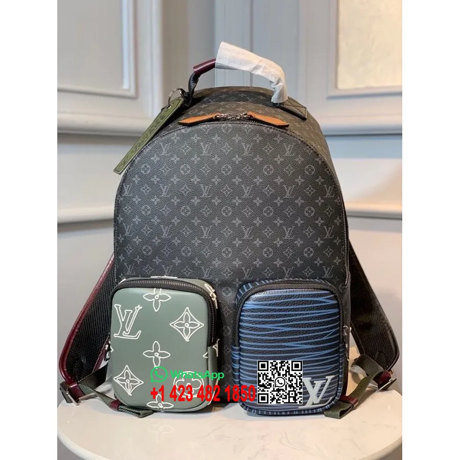 Louis Vuitton Ryggsekk 42 Cm Monogram Canvas Vår/sommer 2020 Kolleksjon M56853, Svart