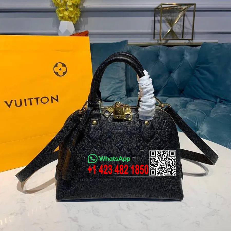 Louis Vuitton Neo Alma Bb Taška 25cm Monogram Empreinte Plátno Kolekce Jaro/léto 2020 M44829, černá