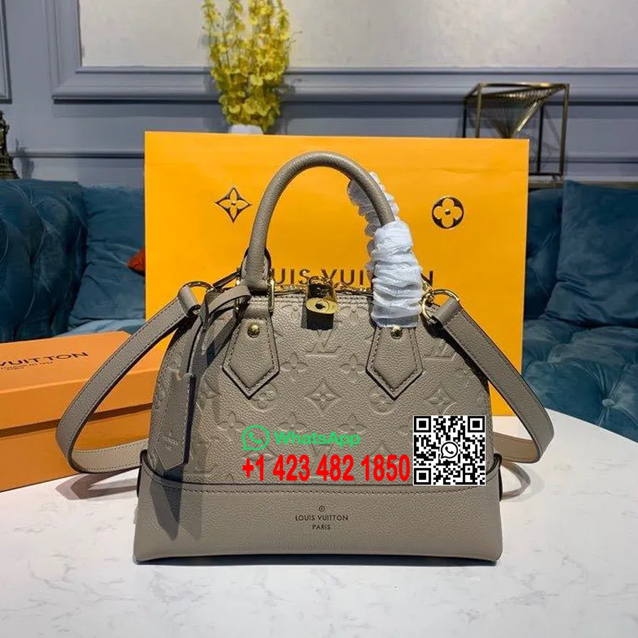 Louis Vuitton Neo Alma Bb Taška 25cm Monogram Empreinte Plátno Kolekce Jaro/léto 2020 M44829, Taupe