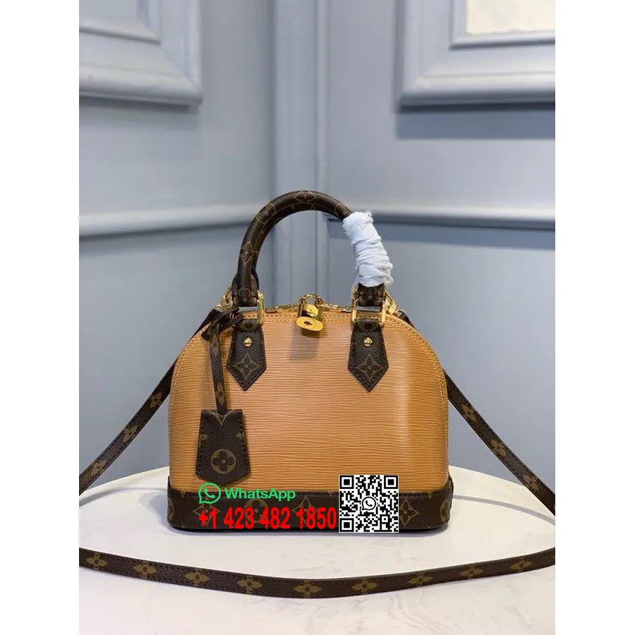 Sac Louis Vuitton Alma Bb 25cm Toile épi/monogram Collection Printemps/été 2020 M40302, Caramel