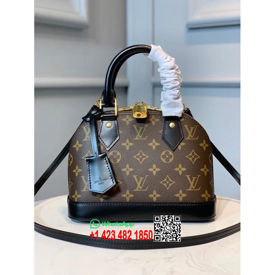 Bolsa Louis Vuitton Alma Bb 25 Cm Tela Monograma Coleção Primavera / Verão 2020 M53152, Marrom