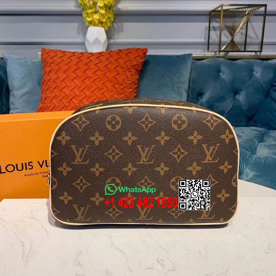 Louis Vuitton Makyaj çantası 25cm Monogram Canvas Ilkbahar/yaz 2020 Koleksiyonu M47527, Kahverengi